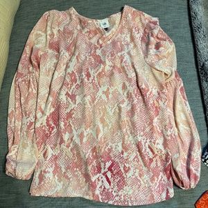 Cabi XL Long Sleeve Blouse